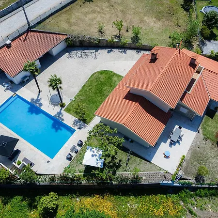 Casa Alto Da Ribeira - Com Piscina Privada-10 Pessoas Póvoa de Lanhoso