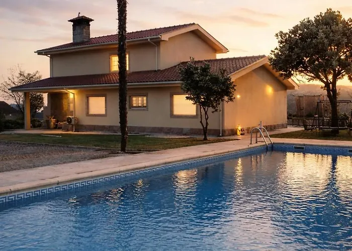 Casa Alto Da Ribeira - Com Piscina Privada-10 Pessoas 펜션 포보아데란호소